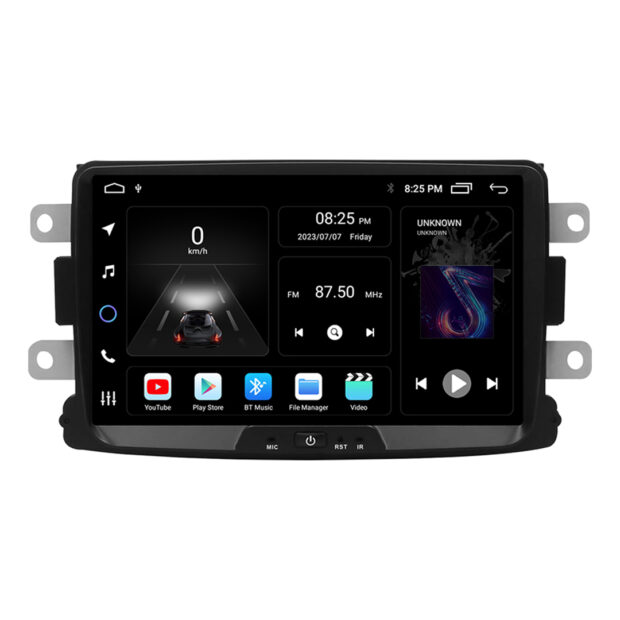 KBT Electronics – Receptor Multimedia Android 8" con Apple Carplay y Android Auto para Renault Duster